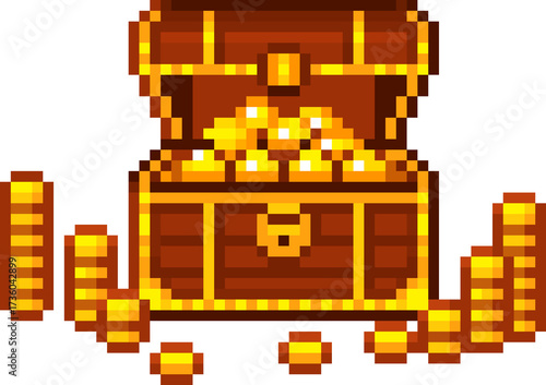 픽셀 보물 상자