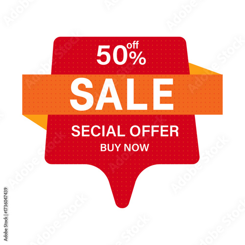 Sale secial offer buy now discount design