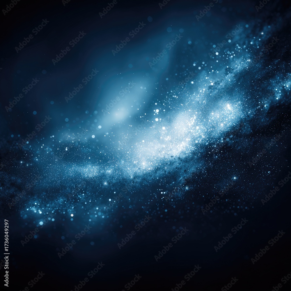Obraz premium Abstract Deep Space Galaxy Background