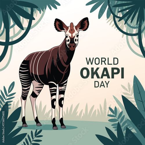 World Okapi Day Celebrating the Okapi.