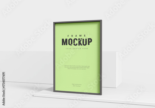 Advertising Poster Frame Mockup Temlate