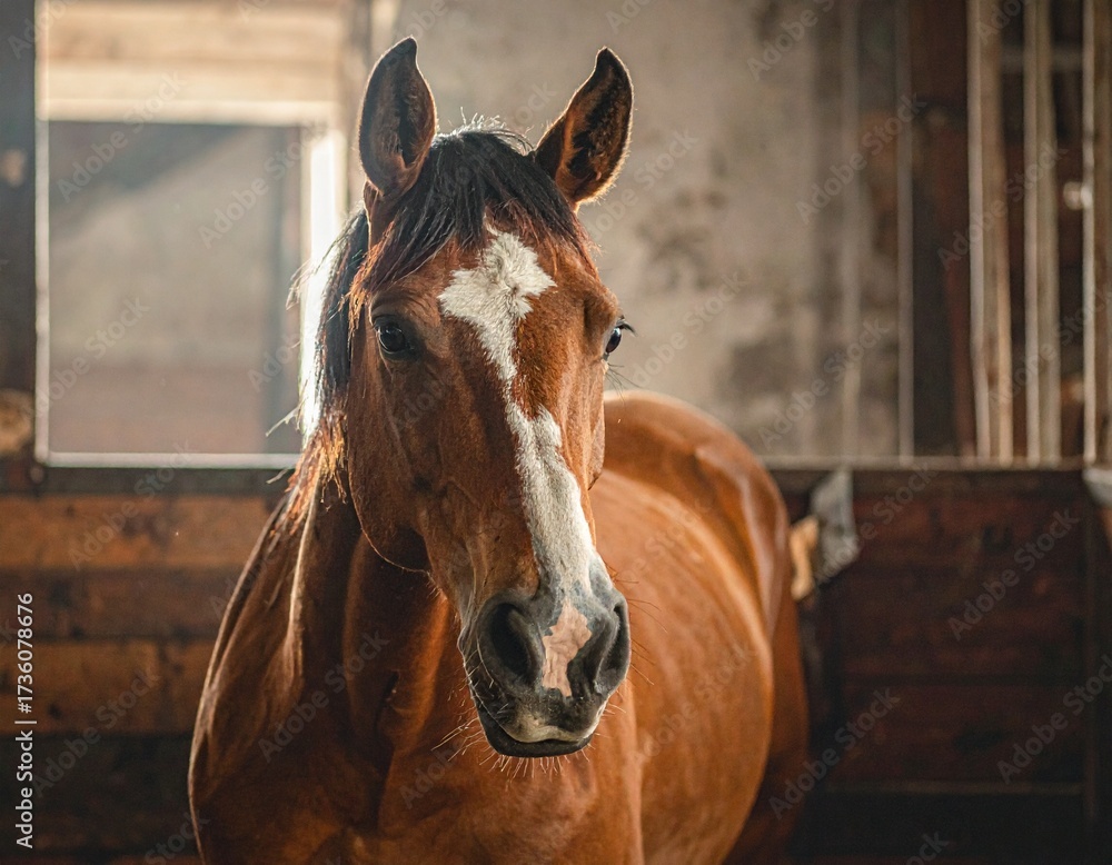 Fototapeta premium portrait of a horse