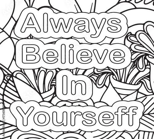 Determination Dreams Coloring Book pages for adults and kids   