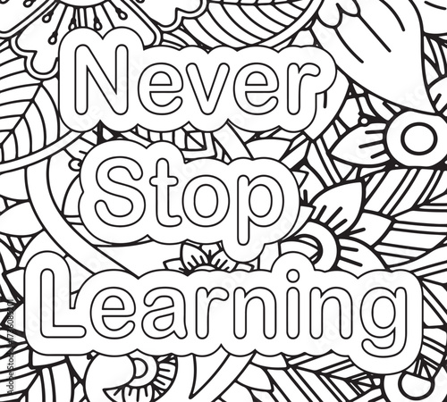 Motivation Magic Coloring Pages for kdp 