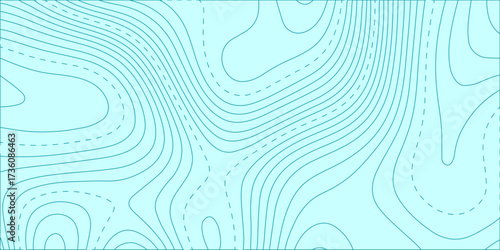 Abstract blue background design with light waves and swirl lines for vector illustration wallpaper. water, spiral, element, color, decoration, waves, lines, ripple. map, geography, cartography, topo