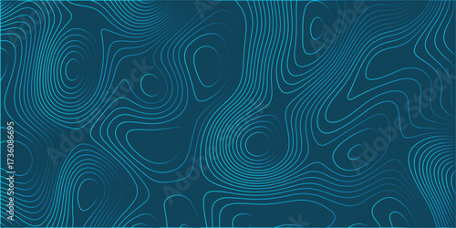 abstract topography contour map line and modern wavy map line design. Modern design with White background with topographic, topography and geography map grid. Vintage Detailed Contour Topographic Map 