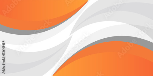 Fluid object with particles elements and coporate identity.Abstract business background with free space for design. Banner template for presentation.