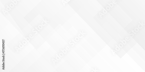 Minimal vector tech gradient white, gray creative triangle geometric technology space rectangle randomly arranged white lines transparent background. luxury web overlap presentation design.	