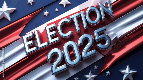 USA Midterm Elections 2026 – American Voters Casting Ballots, Democracy and Voting Concept Stock Photo