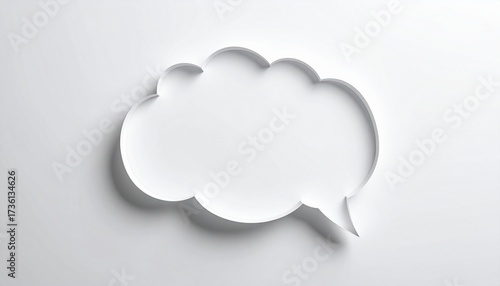 message on the white icon 