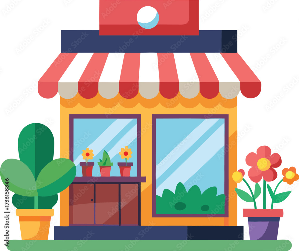 Obraz premium Flower shop