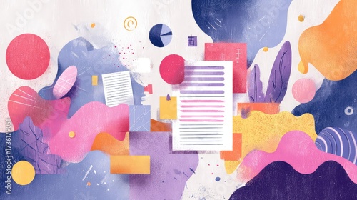 Organizing data and managing documents creativity