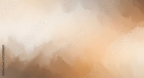 Abstract gradient background with soft brown and beige color tones