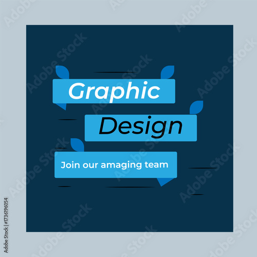We are hiring job vacancy social media banner design.