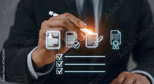 Document management system for business process automation and digital transformation strategy