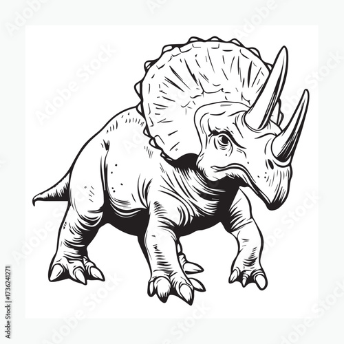 dinosaur vector illustration