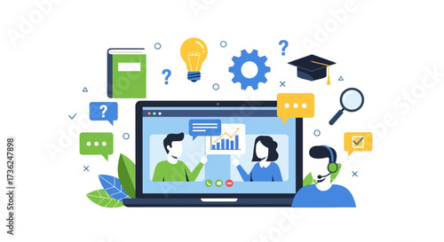 Online Learning and Education Connecting Students and Teachers via Technology for Knowledge Sharing