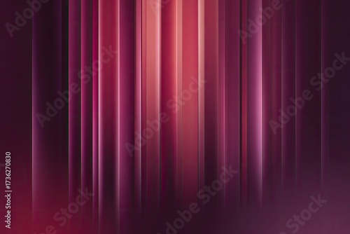Abstract vertical lines in shades of red and purple, glowing