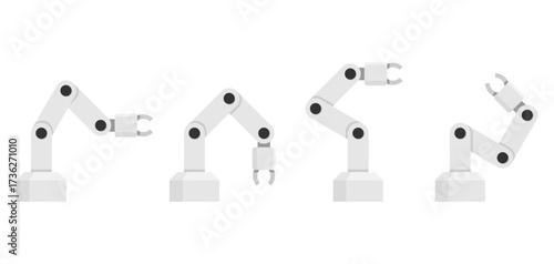 Robotic arm - mechanical manipulator that mimics a human arm