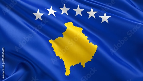 flag of Kosovo