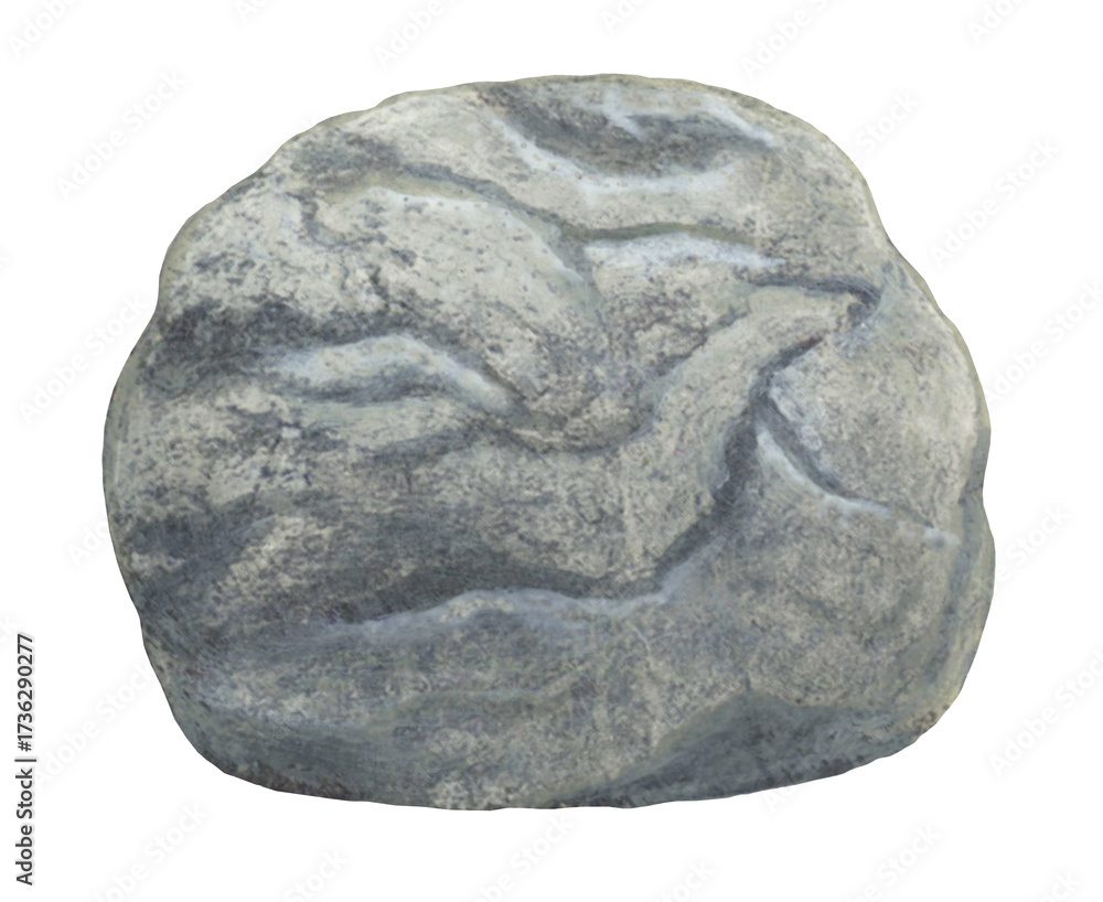 Obraz premium 庭石のイラスト - 2