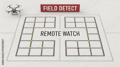 Field Detection System for Remote Monitoring and Surveillance Usage