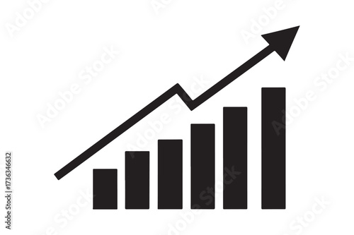 Business Growth & Success Graph Icons