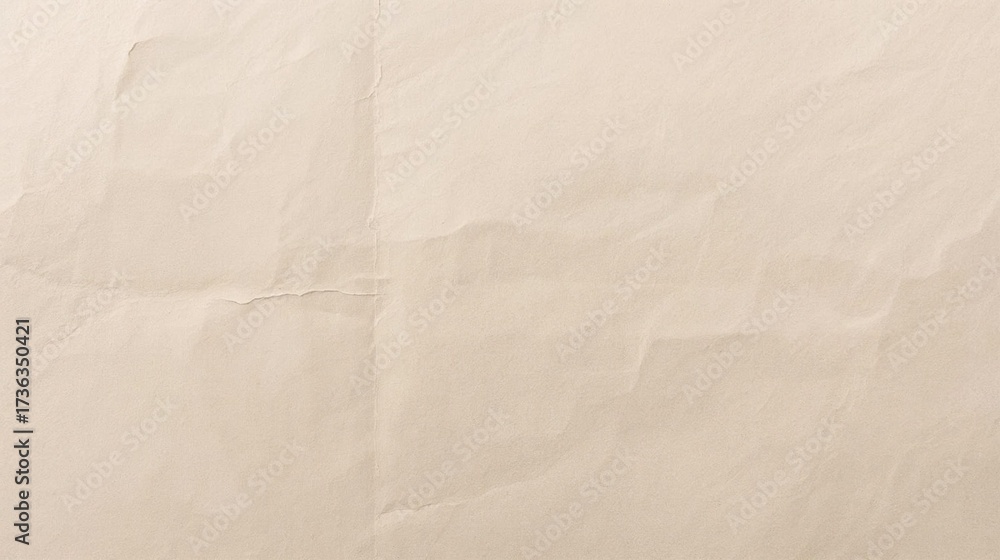 Obraz premium A soft, high-resolution seamless background of recycled paper texture in light beige
