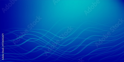 Digital technology speed connect blue green background, cyber nano information, abstract communication, innovation future tech data, internet network connection, Ai big data, line dot illustration