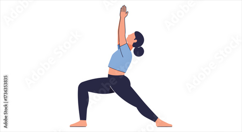 Warrior II Pose Yoga for Strength and Balance