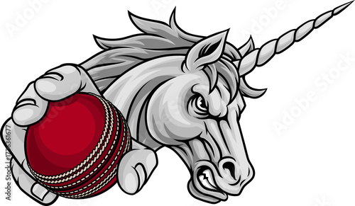 Unicorn Horse Cricket Sport...