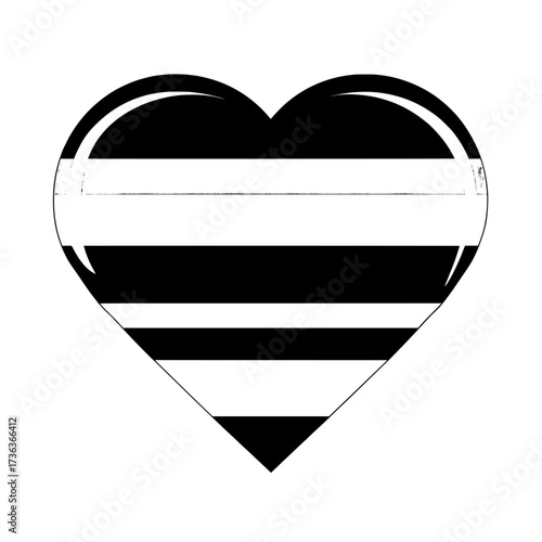 A symbol of inclusivity, the progress pride flag boasts a heart and circle design, with a rainbow pattern, and features black and brown to represent communities of color, while pink and light blue