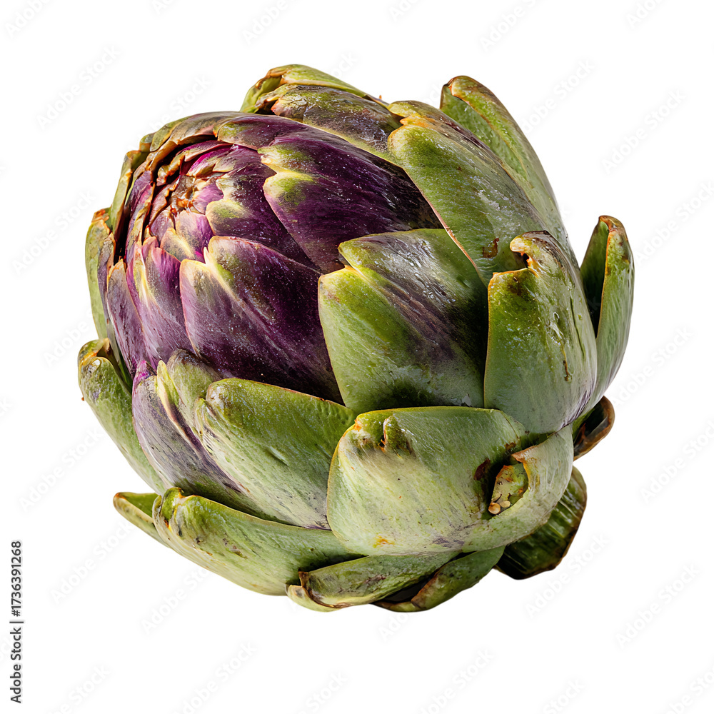 Obraz premium Artichoke healthy green vegetable for cooking 