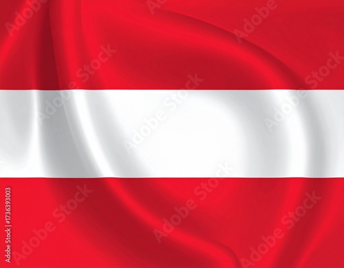 Free Download Waving Flag of Austria with Red and White Stripes on Shiny Silk Texture

 - GFXLoad