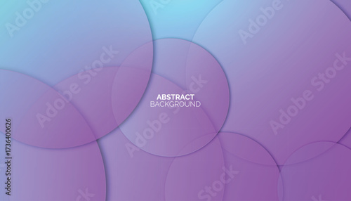 abstract background 3D circles pattern with light, shadow. Neumorphism style. Simple template banner collection design. Modern futuristic concept