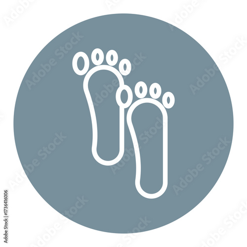 Footprint Vector Icons