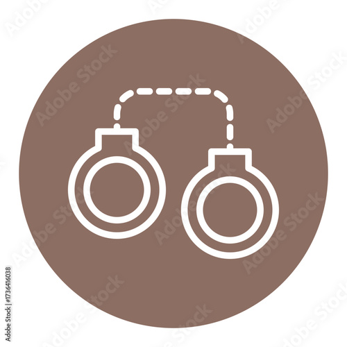 Handcuffs Vector Icons