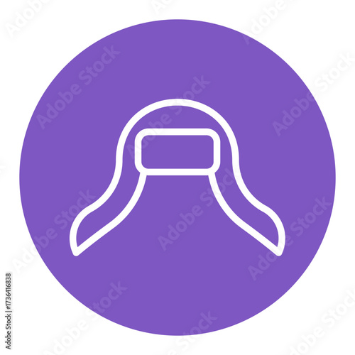Earflaps Vector Icons
