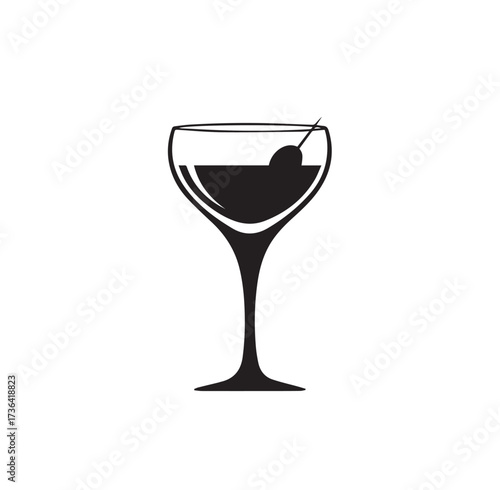 "Cocktail drink in cup (refreshment)"