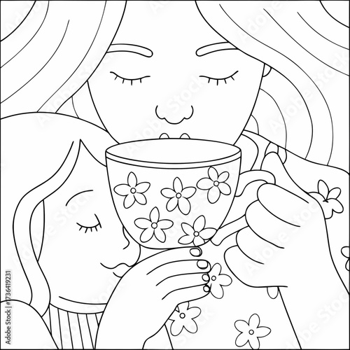 Relaxing Tea Time