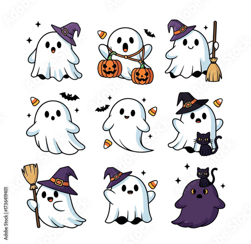 Cute Ghost Set