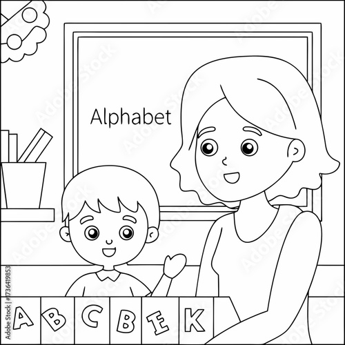 Teaching Alphabet Lesson