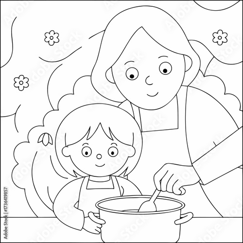 Mother Daughter Cooking