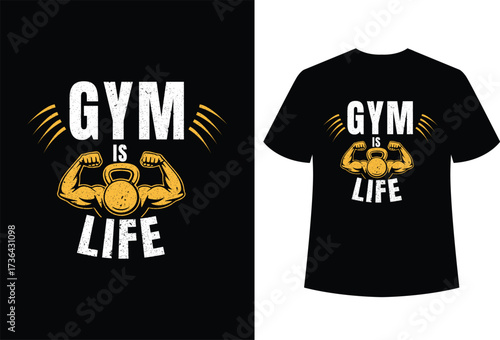 Fitness T-Shirt Design
