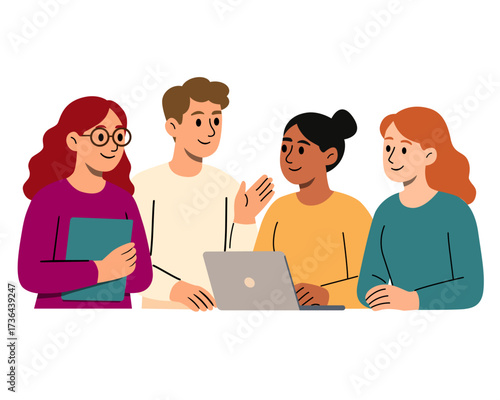 equipe, reunião, empresa, treinamento,