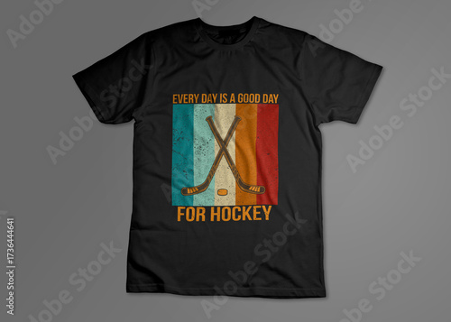 Every day is a good day for hockey t-shirt or retro t-shirt.