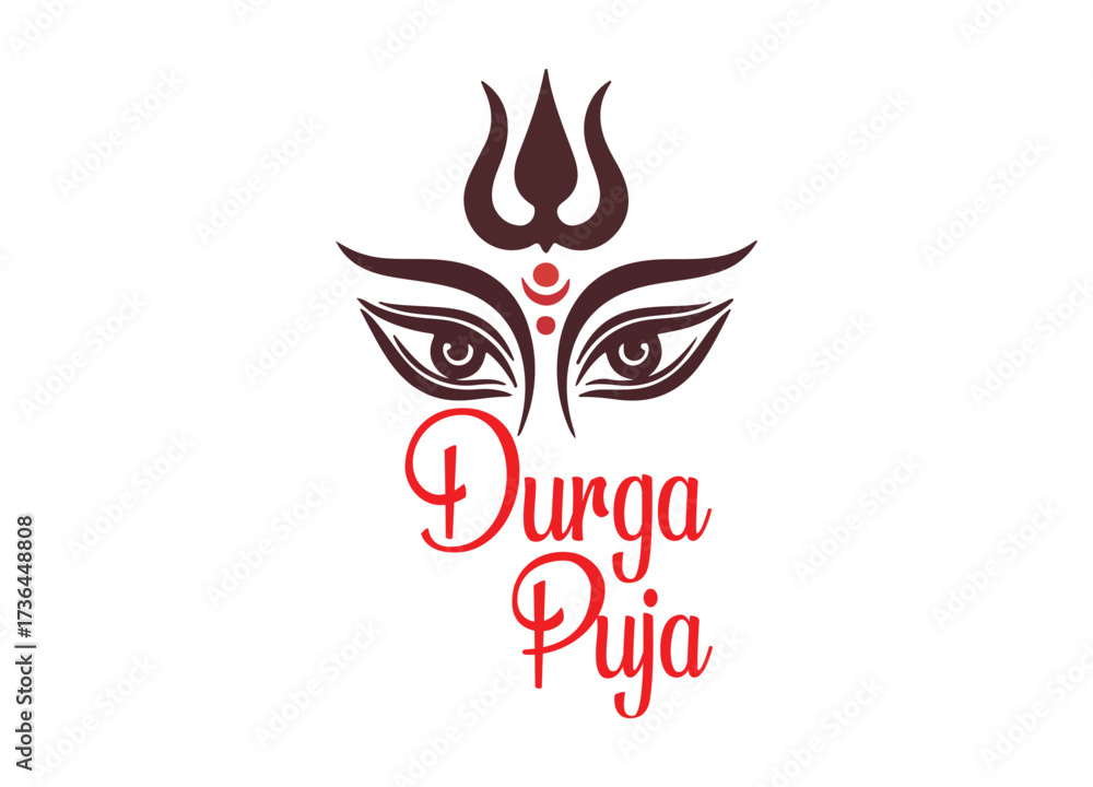 Obraz premium Durga puja event