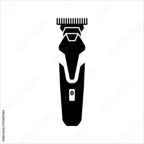 Hair razor icon from the beauty collection. Thin linear hair razor, hair, razor outline isolated on white background. Hair razor vector line sign, symbol for web and mobile