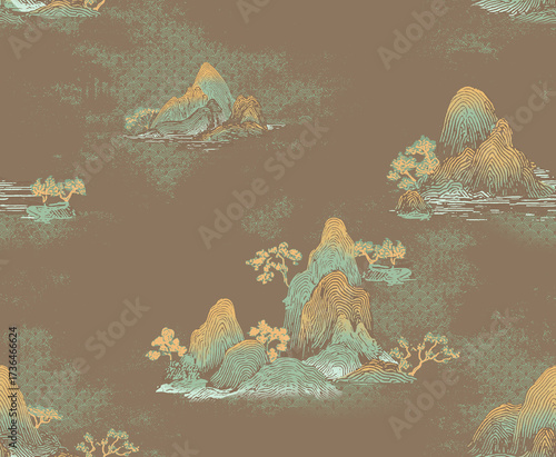 Assorted Hand painted Floral And Animal Patterned Decorative Paper Collection