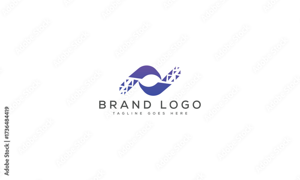 Fototapeta premium letter N logo design vector template design for brand.